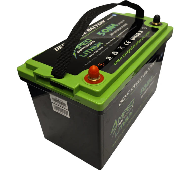 Amped Outdoors 36V 50AH Lithium Battery - Heated