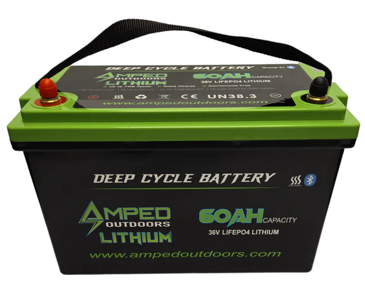 Amped Outdoors 36V 60AH Lithium Battery - Heated