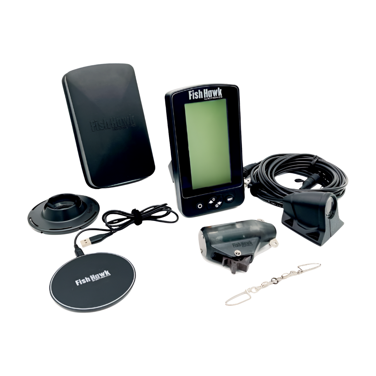 Fish Hawk FH280 Lithium Ultra System with Double Wide Transducer