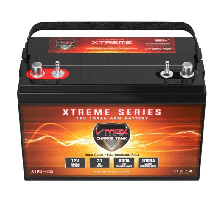 VMAX Tanks XTR31-135 12V 135AH AGM Battery