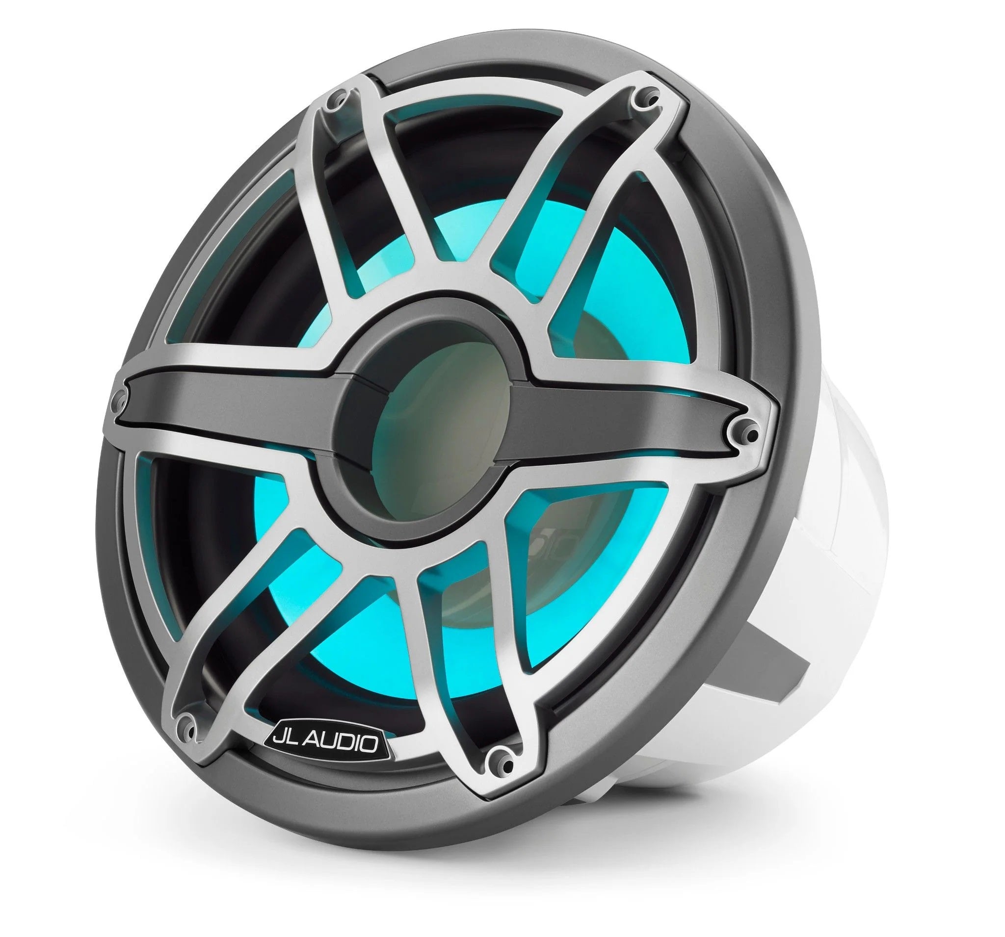 Jl Audio M7 12in Subwoofer With Titanium Sport Grille Rgb Led