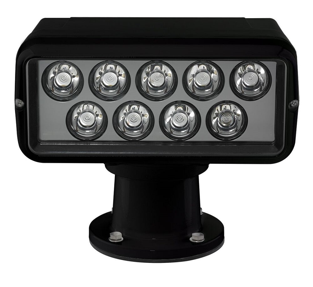 Acr Rcl100 Led Searchlight With Point Pad 12/24v And Wifi Remote Black Housing
