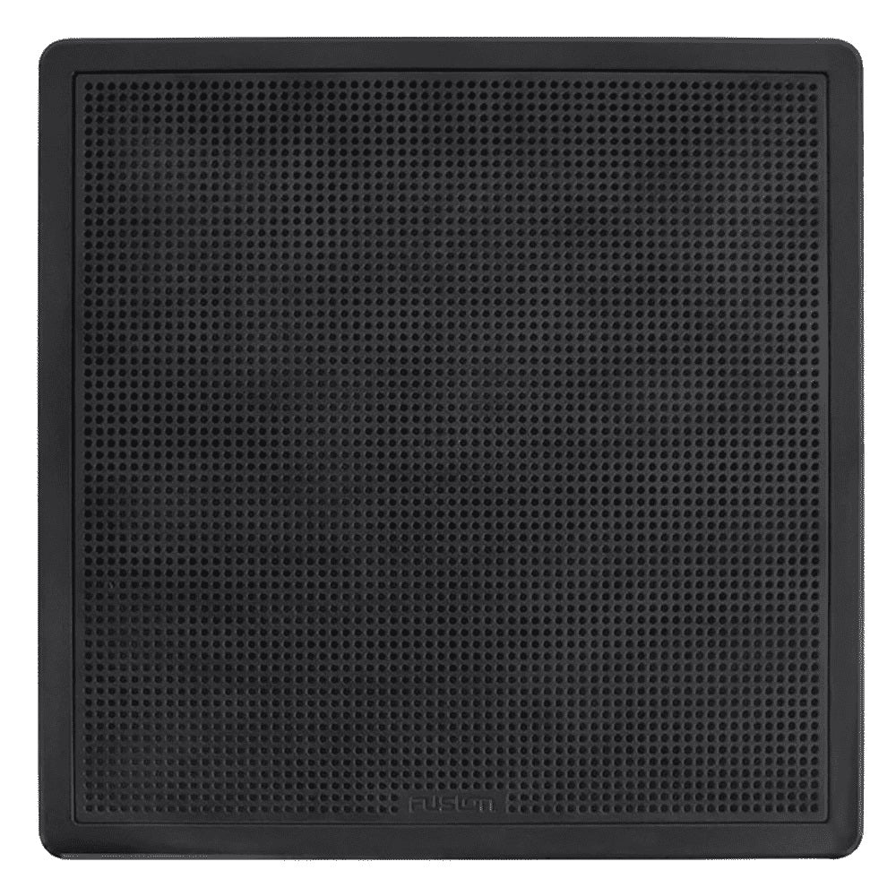 Fusion Fm-s10sb 10"" Black Square Flush Mount Subwoofer