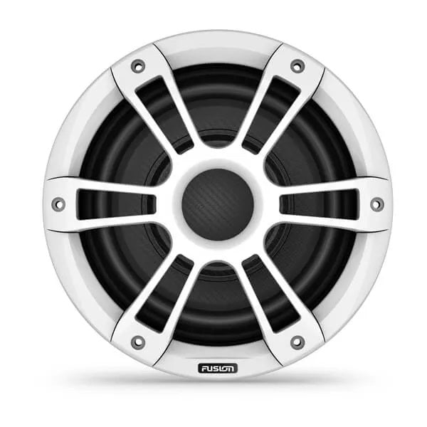Fusion Sg-s103spw 10"" Speaker 600 Watt Sub-woofer Sport Grille White
