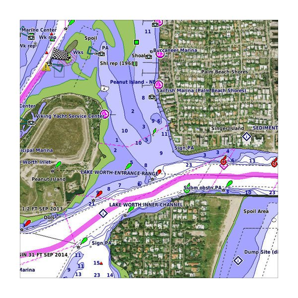 Garmin Veu466s G2 Vision Card Golfe Du Lion To San Remo