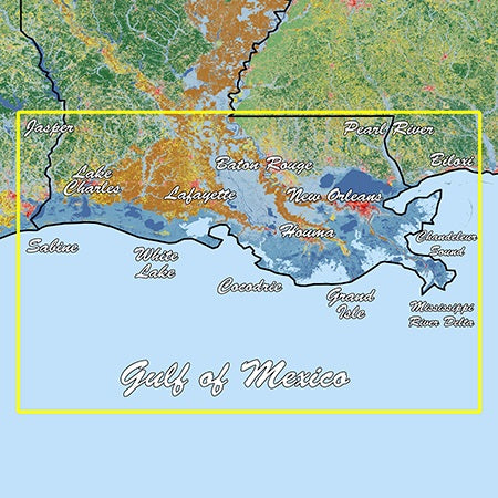 Garmin Louisiana One Standard Mapping Classic