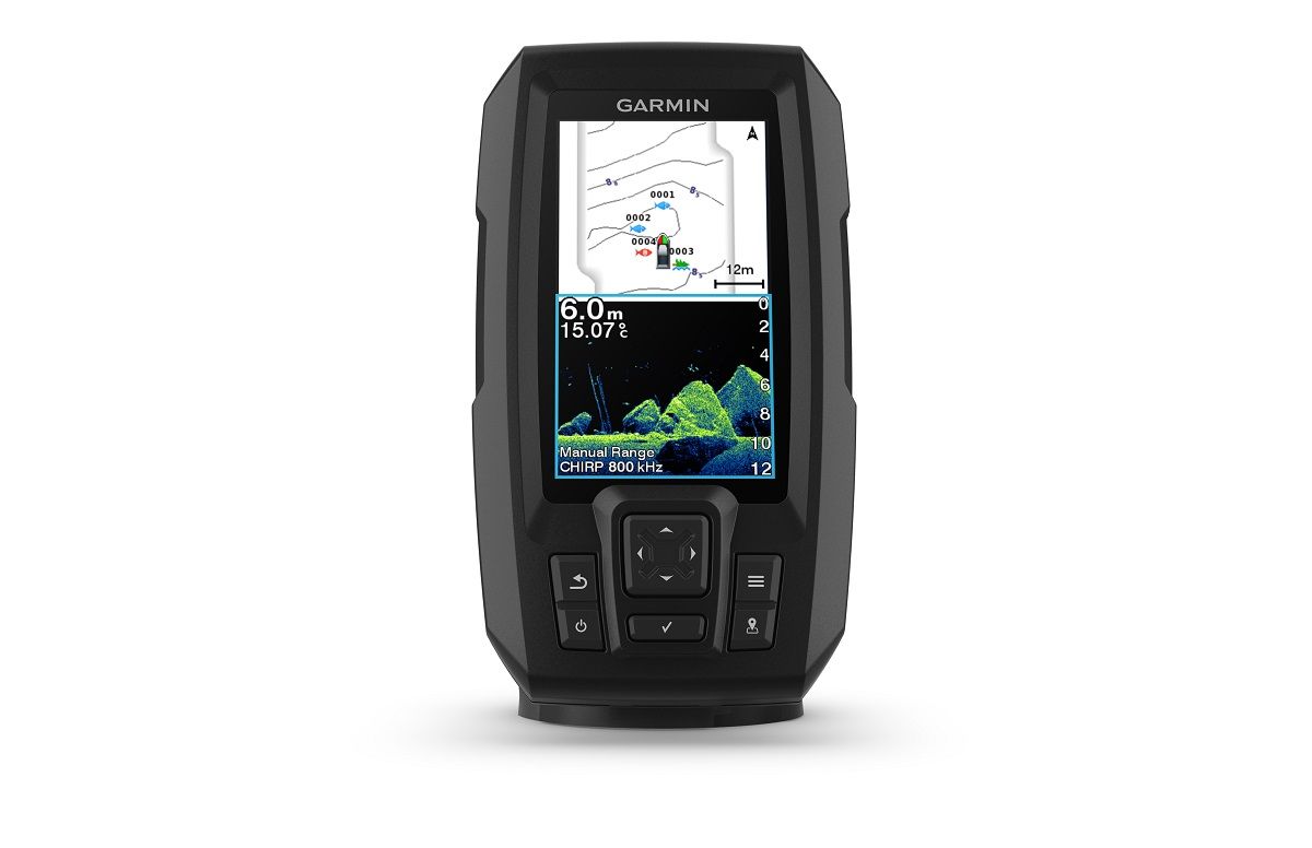 Garmin Striker Vivid 4cv Reman Fishfinder Gps Track Plotter With Gt20 Not A Chart Plotter