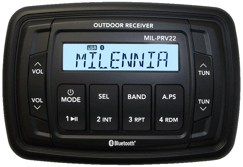 Millennia Prv22 Am/fm/usb 4x45 Watt Bluetooth