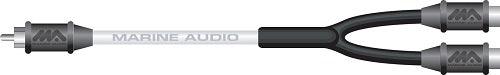 Marine Audio Rca Y Cable Single Male To Dual Female