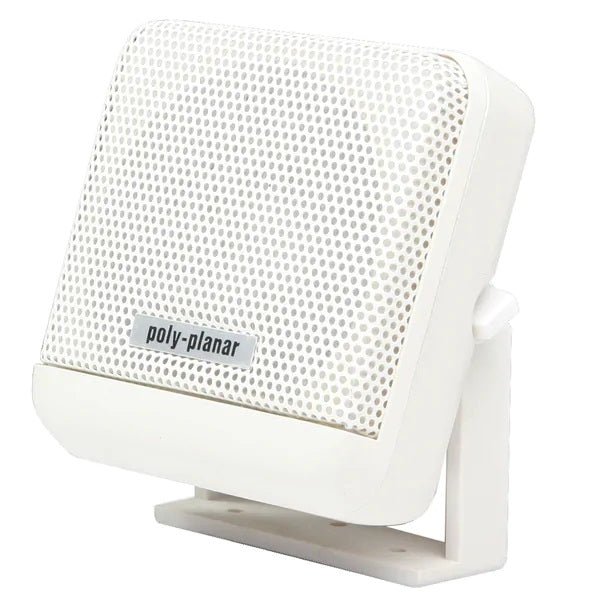 Polyplanar Mb-41 White 10-watt 4 5/8"" Vhf Remote Speaker