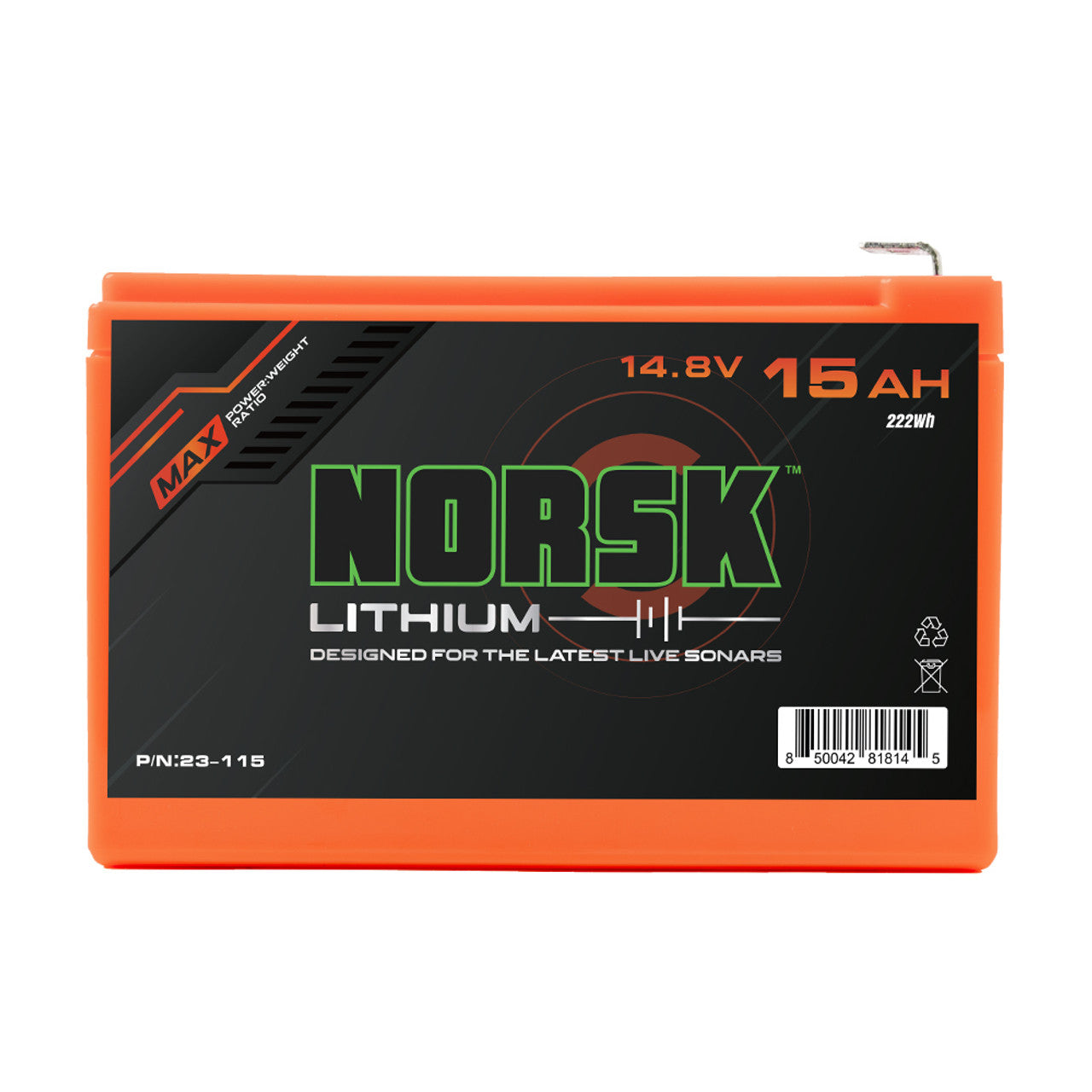 Norsk 15AH Lithium Ion Battery with Charger Kit
