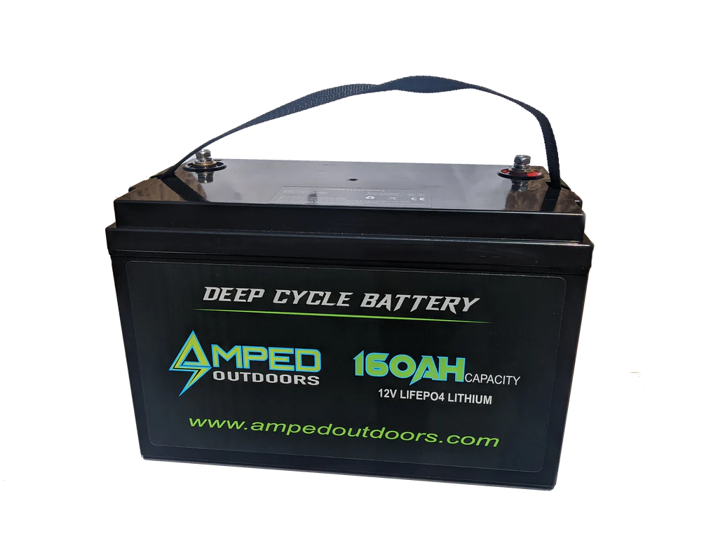 Amped Outdoors 12V 160AH Lithium Battery