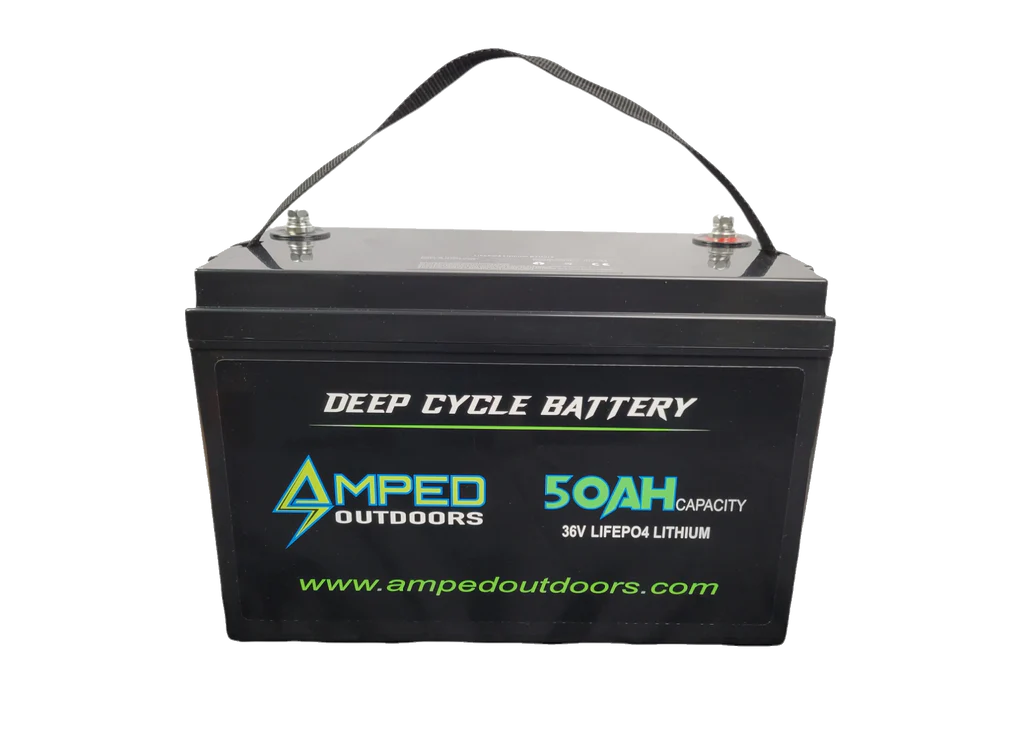 Amped Outdoors 36V 50AH Lithium Battery