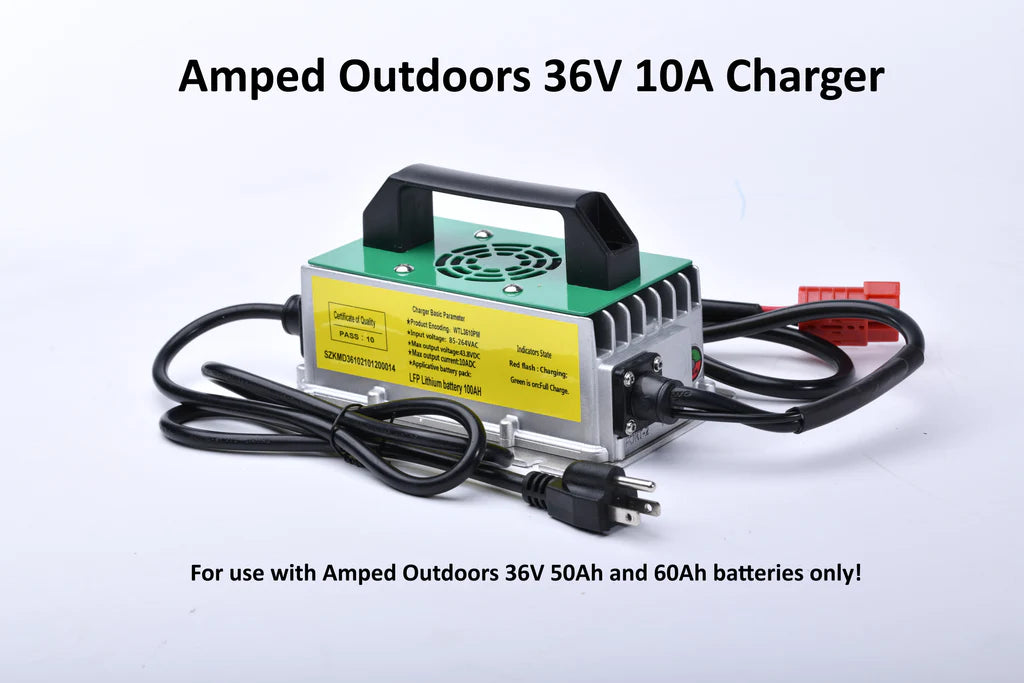 Amped Outdoors 36V 50AH Lithium Battery