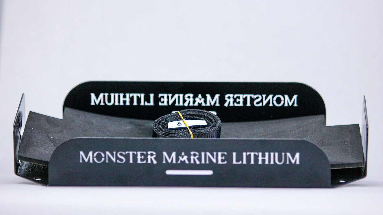 Monster Marine Aluminum Battery Tray