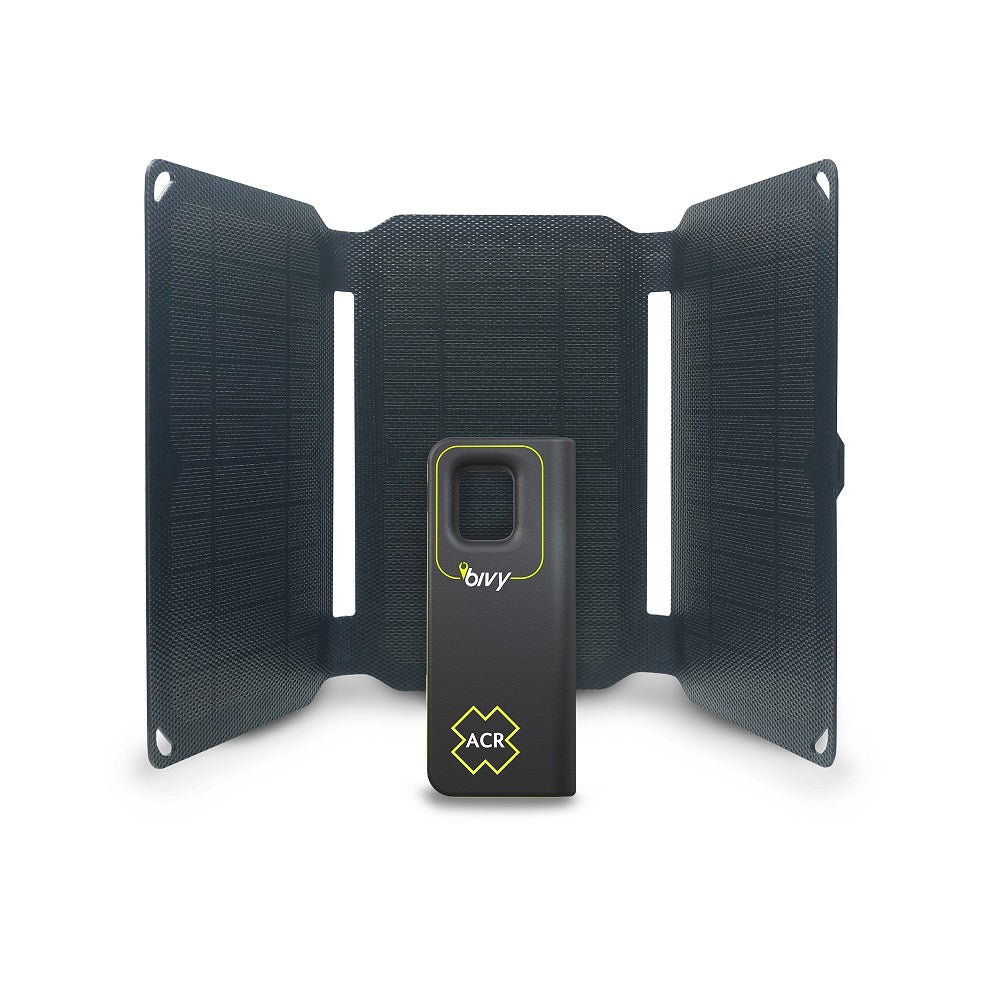 Acr Bivy Stick Satellite Communicator With Solar Panel