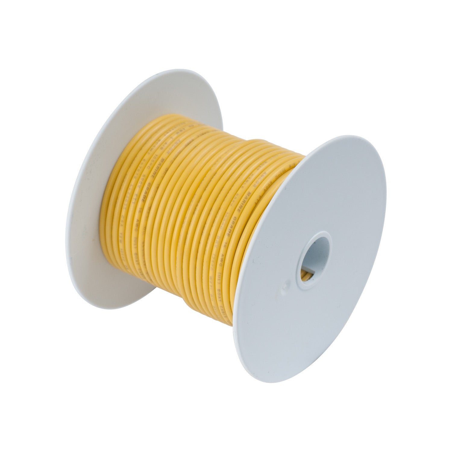 Ancor #18 Yellow 100' Spool Tinned Copper