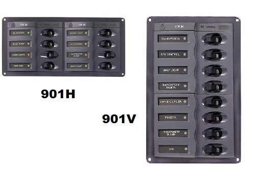 Bep 901h 8 Way Dc Circuit Breaker Panel Horizontal