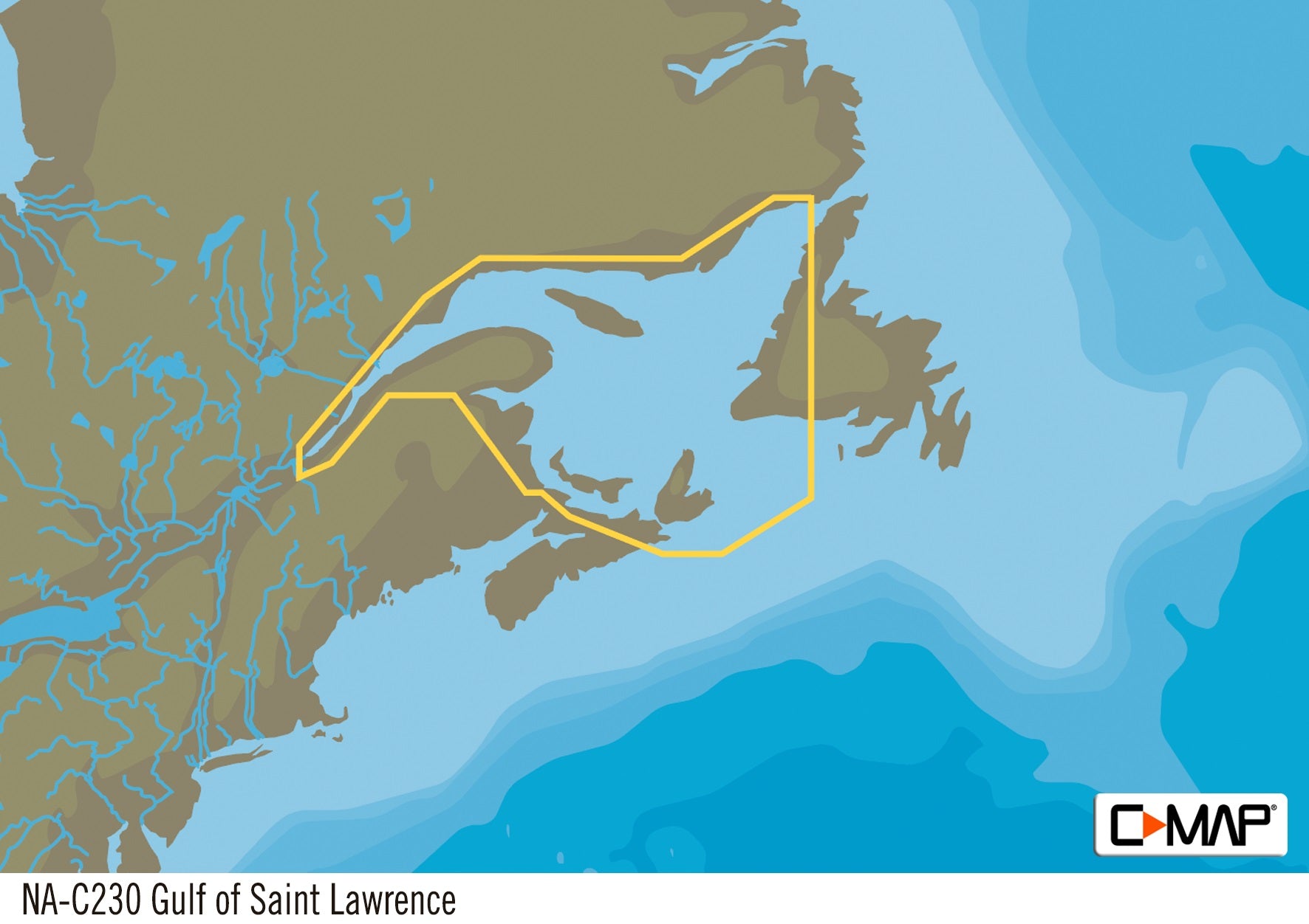 C-map Na-c230 Gulf Of St. Lawrence