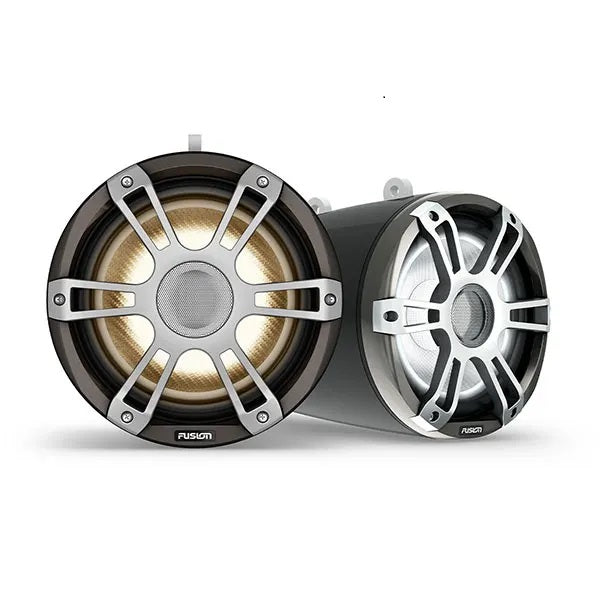 Fusion Sg-flt883spb 8.8"" Tower Speaker Black With Crgbw Lighting