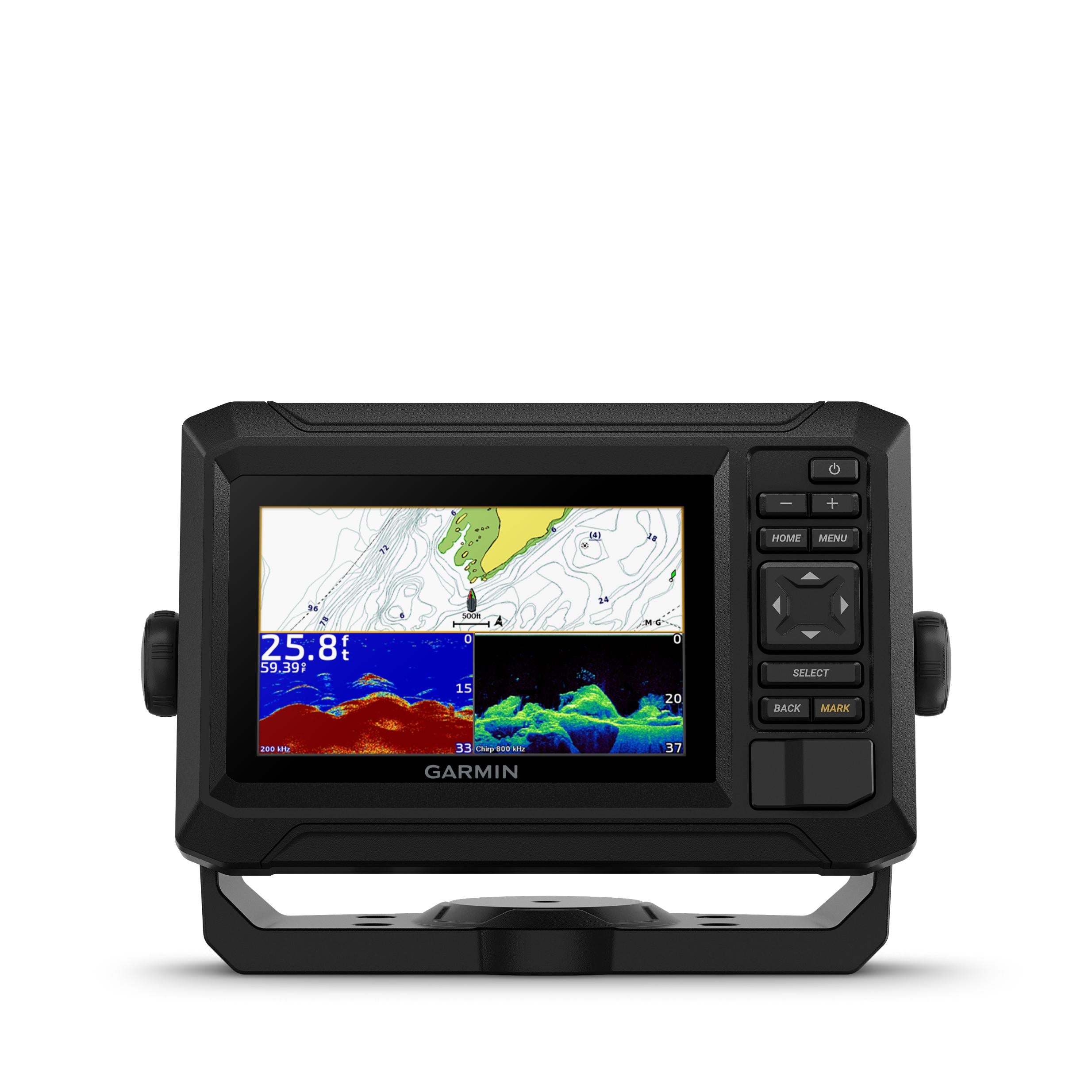 Garmin Echomap Uhd2 54cv Combo Us Bluechart G3 With Gt20-tm Transducer