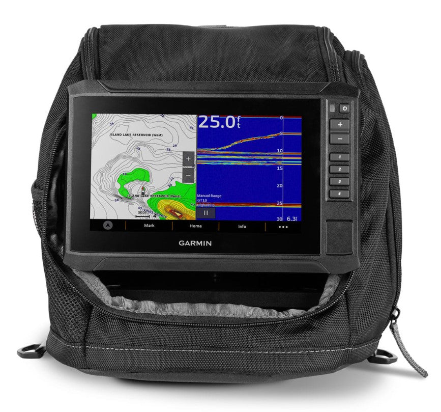 Garmin Echomap Uhd2 73sv Ice Bundle With Gt10hn-if Gn+ Us Inland