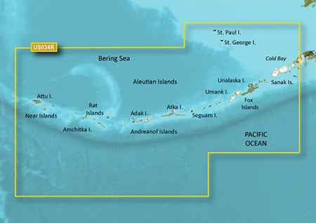 Garmin Vus034r G3 Vision Aleutian Islands