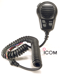 Icom Hm126b Black Mic For 502/m504/m604