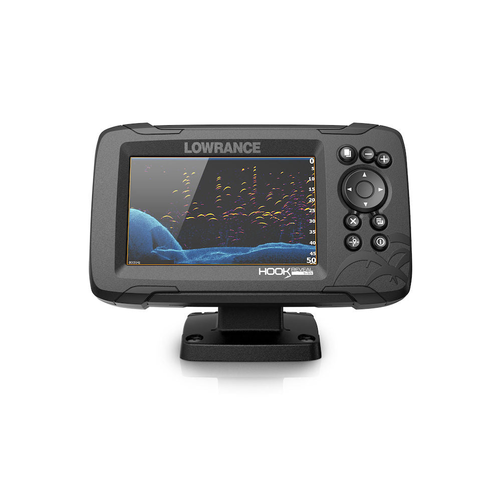 Lowrance Hook Reveal 5x Splitshot Gps Only No Chart