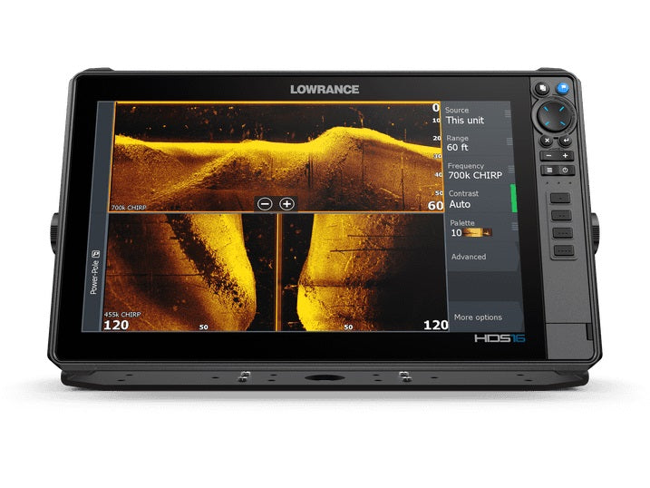 Lowrance Hds16 Pro 16"" Mfd C-map Us & Canada Active Imaging Hd 3in1
